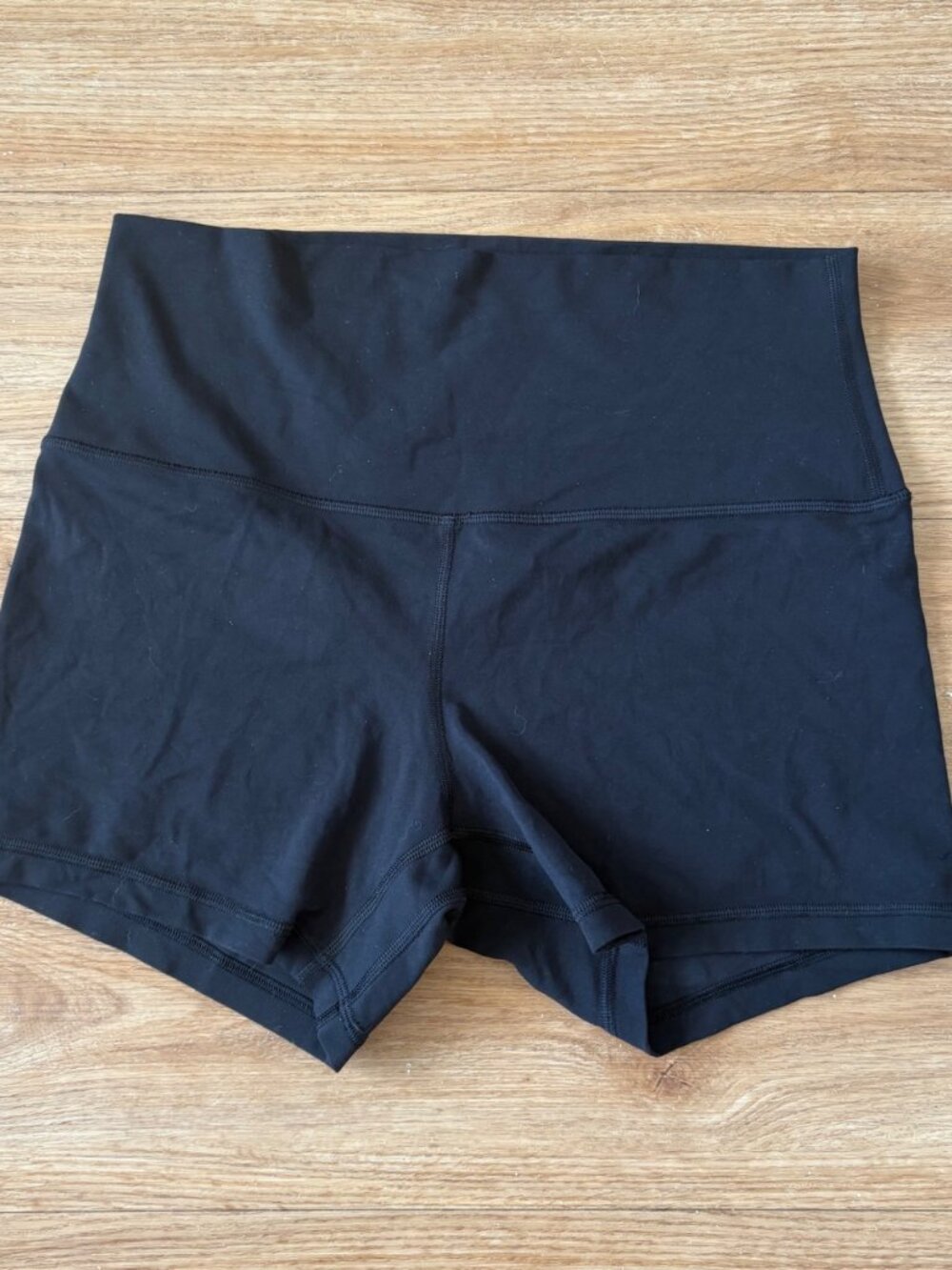 Lululemon Athletic Align High Rise Short 4” Black Nulu Women’s Size 10